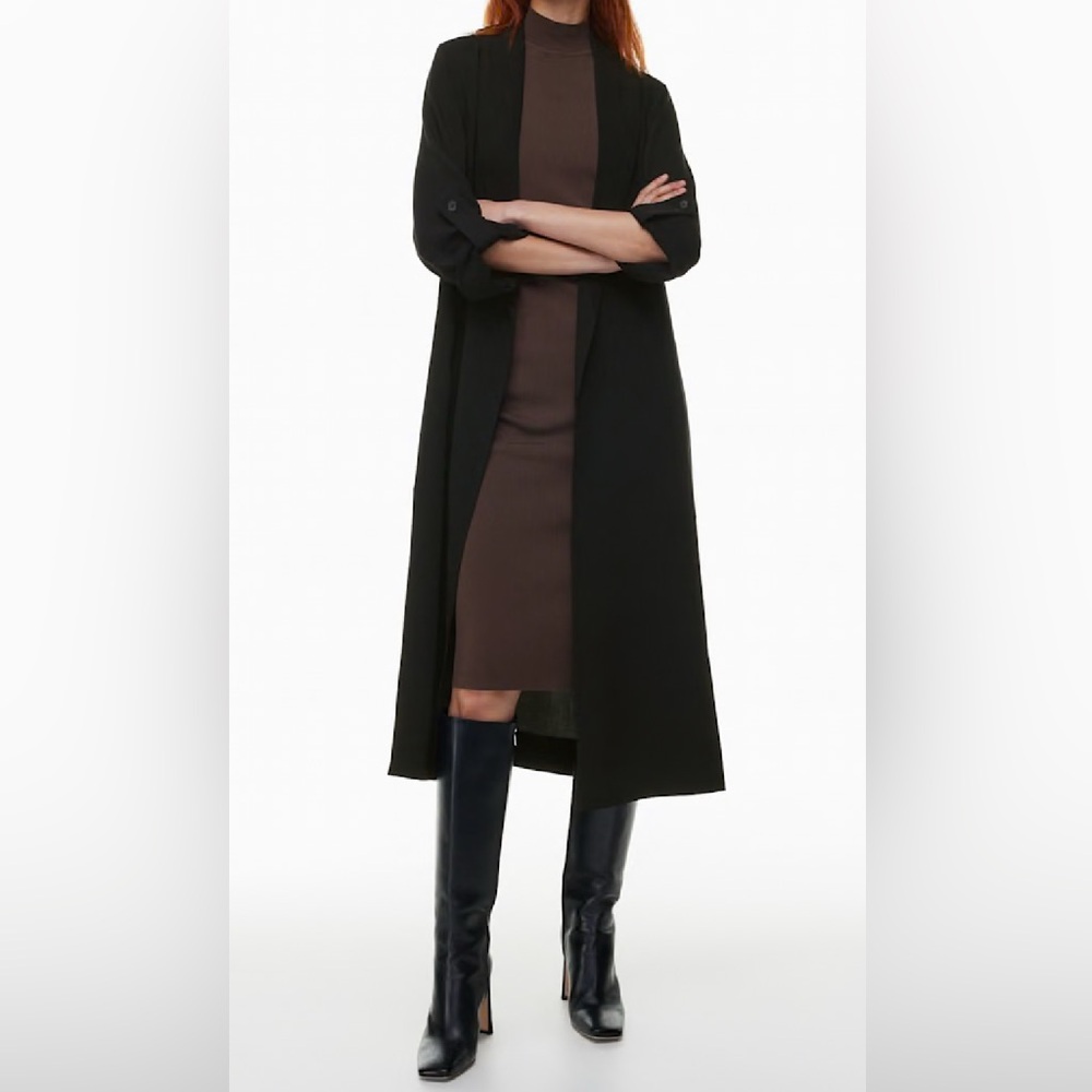 Babaton Black Long Kahlo robe